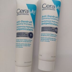 Cerave Anti-Dandruff Hydrating Set, Travel, New, Free W Bundle